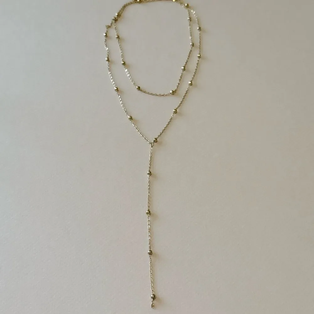 Layered necklace A883
